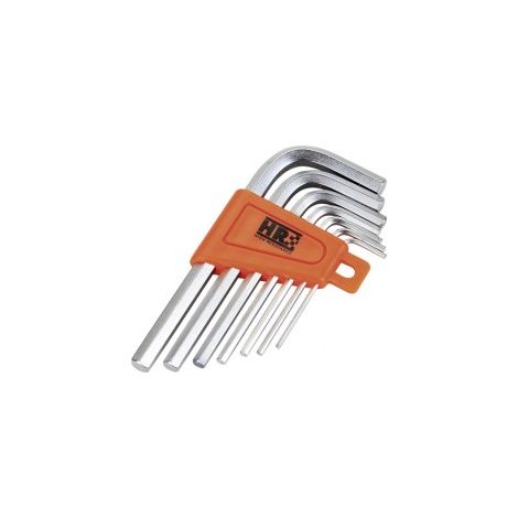 JUEGO 7 LLAVES ALLEN ALYCO ORANGE SOPORTE PLÁSTICO