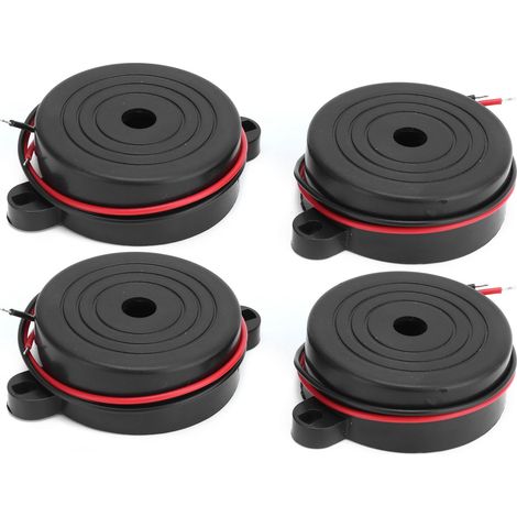 Quatre avertisseurs sonores électroniques à tonalité continue à décibels élevés, adaptés aux projets de bricolage (95 dB DC3-24 V). (1/5)