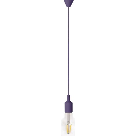 Kit colgante onlex silicona e27 violeta (1/2)