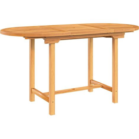 Maison Exclusive - Gartentisch Ausziehbar 110-160x80x75 cm Massiv
