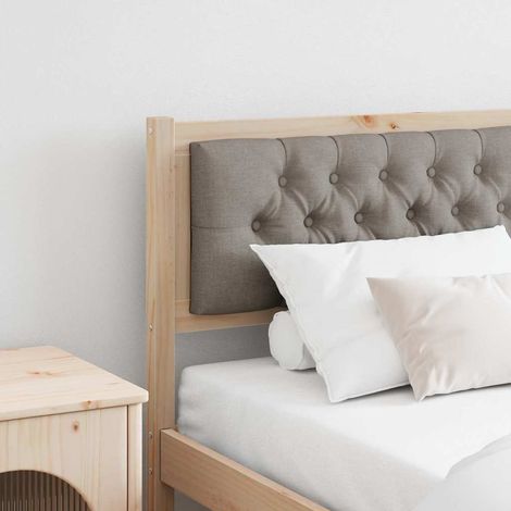 Tête de lit-Panneau de lit Autre Marron et taupe 180 cm Bois massif en pin (1/5)