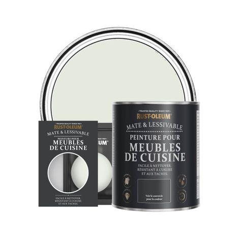 Peinture pour Meubles de Cuisine, Finition Mate - Sauge (1/2)