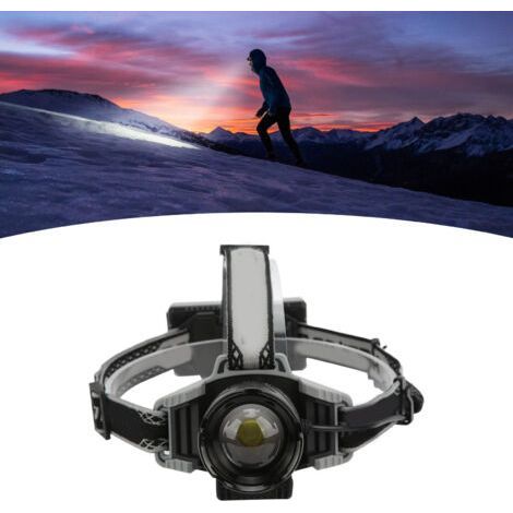 XHP99, USB Rechargeable Headlamp with 9-Core Telescopic Zoom, Super Bright LED Headlamp,DUBUNS (1/5)