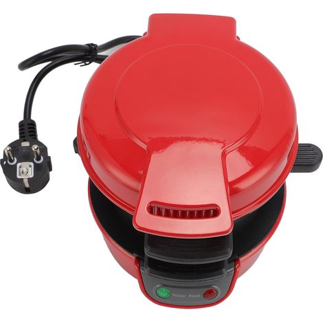 Eosnow Burger-Sandwich-Maker, automatische Temperaturkontrolle, antihaftbeschichtet, spülmaschinenfest, 3-in-1-Frühstücksmaschine, EU-Stecker, 220 V