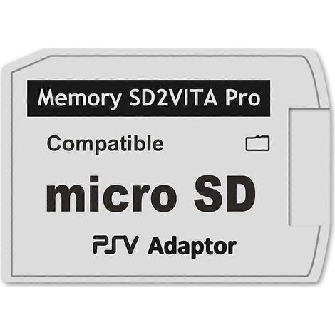 Adaptateur de carte mémoire SD2Vita 5.0, pour adaptateur micro-SD PSVSD