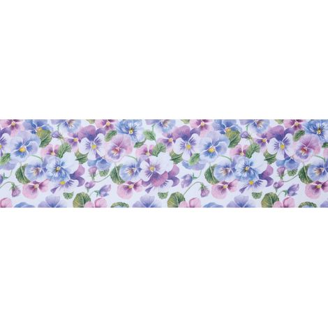 Tappeto Bagno Antiscivolo Passatoia Microfibra Assorbente Spongy Pans&egrave, misura50x90colorePansè (1/4)