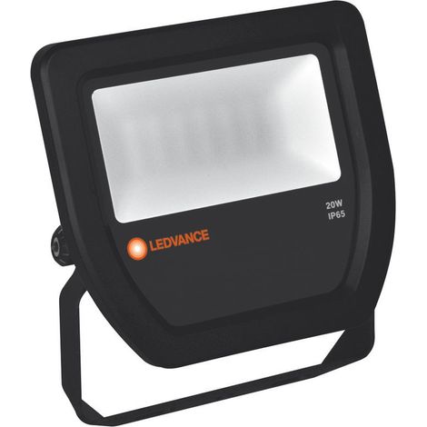 Ledvance – Projecteur Led floodlight 20W 3000K – Faible éblouissement – Verre trempé optalisé – Pour espaces extérieurs et publics (1/6)