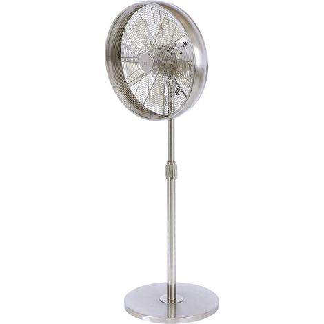 Lucci AIR Breeze Standventilator  50 W  Chrom Schwenkbar