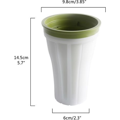 Tasse à granita maison, tasse à glace pincée, tasse à glace maison, tasse à milkshake, tasse rafraîchissante (1/5)