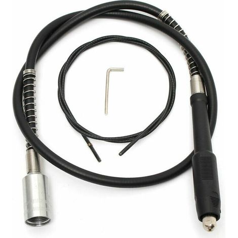 Rallonge Flexible 110 cm pour Outil Rotatif Dremel, Mandrin de Polissage et Meulage, Accessoire Précis (1/4)