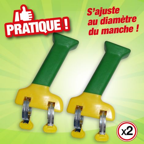 Lot de 2 manches ergonomiques (1/3)