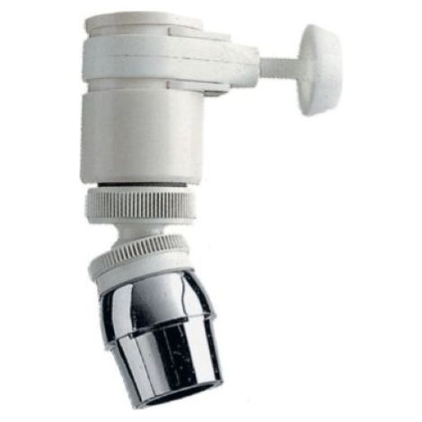 Buse de rechange pour paille avec joint et douchette aA rateur chromA 8 cm