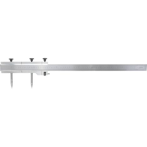Compas à verge plate réglage fin pointes à tracer en carbure remplaçables 1500 mm pour dia. 3000 mm Limit STP1500