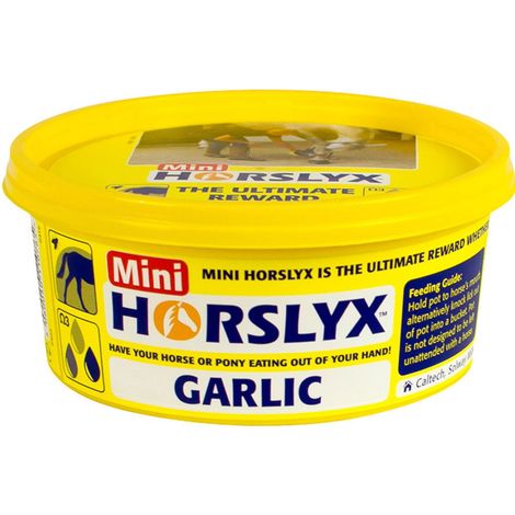HORSLYX GARLIC MINI 650 G Aglio per cavalli supplemento da leccare