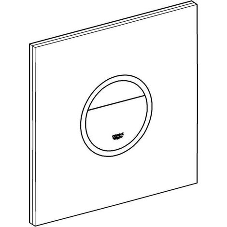 WC-Betätigung Veris Light 38915 moon white (1/5)