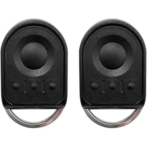 Deux télécommandes de garage compatibles avec Somfy Keygo, Somfy Keytis 2 NS et RTS Keytis 4 N 433MHz QAQ. (1/5)
