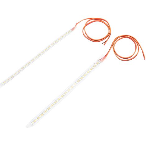 Bande lumineuse LED de 18 cm (1 paire) pour rétroviseurs latéraux, haute luminosité, 12 V, universelle pour véhicules. (1/5)