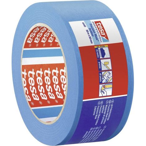 Tesa Präzisionskrepp 4440 Azul 50m x 5cm Cinta de Enmascarar