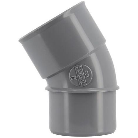 PVC-Bogen 30° MF: 50