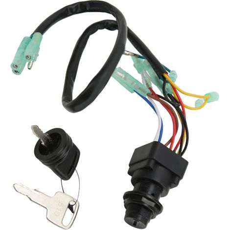 Zündschalter 703-82510-42-00, 10-polige Steuereinheit für 4-Takt-Außenbordmotoren 8 PS-225 PS, Ersatzteil (1/5)