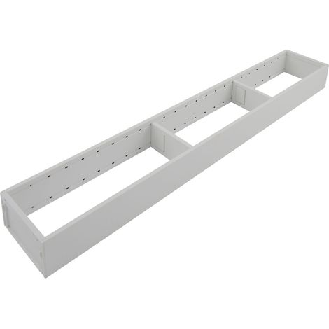 Blum AmbiaLine Schubkastenrahmen schmal mit Trenner 600x100x50mm, seidenweiß