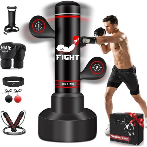 Sac de Frappe Adulte, 180cm Sac de Boxe Autoportant (1/5)