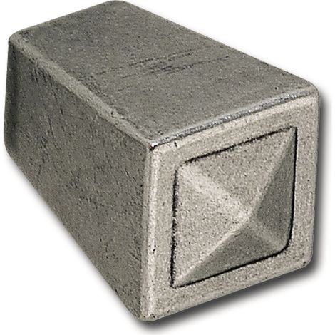 Möbelknopf (Möbelknauf) Atlanta Breite 18 mm T 27 mm Möbelgriff ZN altsilber (1/3)