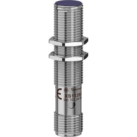 Telemecanique Détecteur de proximité inductif XS112BLPAM12 XS112BLPAM12 M12 affleurant PNP, fermeture, numérique (1/2)