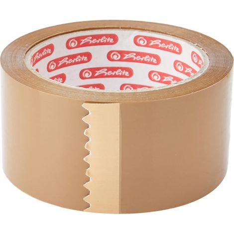 Herlitz 8842619 Nastro adesivo marrone 50 mm x 66 m (1/2)