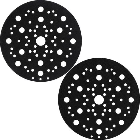 2 Pièces Support De Protection 150 Mm, 70 Trous, Pour Plateau Ponçage Auto-agrippant, Outil Bricolage