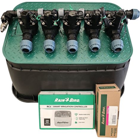 Kit Rain Bird a 5 sezioni: collettore con compressore, RC2, RSDBex, coppa, PE 25 (1/5)