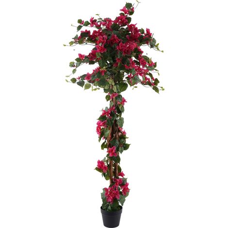 Pianta di bouganville artificiale 160 cm - Decorazione per interni ed esterni, Ideale per giardini e balconi, Non richiede manutenzione (1/3)
