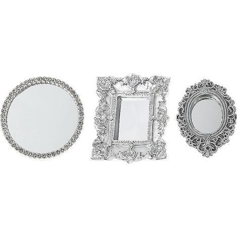 Lot de 3 mini miroirs classiques (1/3)