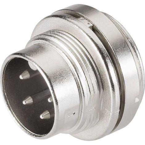 Conector redondo miniatura serie 680 de Binder 7 pines 5 A