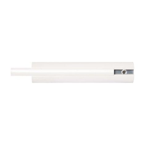 Tube droit blanc - 260 mm - diamètre 33 mm - Système polyalu - Pellet ASC (1/4)