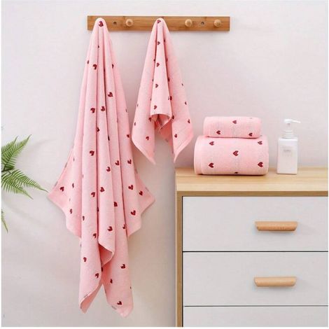 Ensembles de serviettes, décoration pour la salle de bain à la maison, été, rentrée des classes, pour le salon de beauté, salle de bain à la maison