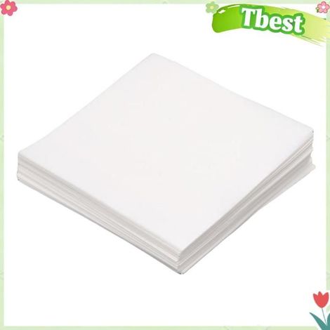 Papiers de pesée 500 pièces, papier de pesée pour Balance analytique antiadhésif et non absorbant 75x75mm pour la recherche en (1/4)