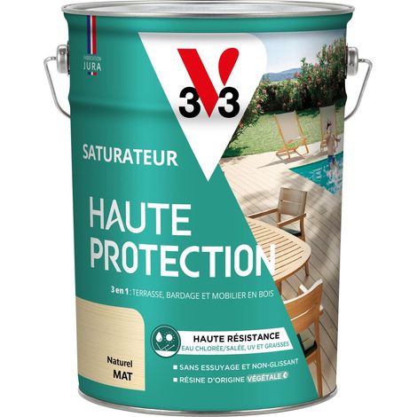 Saturateur Haute Protection Biosourcé V33 naturel Mat - 5L