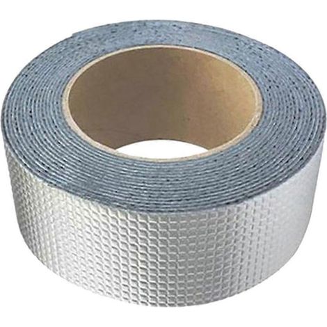 Ruban de réparation pour tuyaux d'eau 15 cm x 5 m, ruban d'étanchéité étanche pour bateau, yacht, caravane, toiture (1/5)