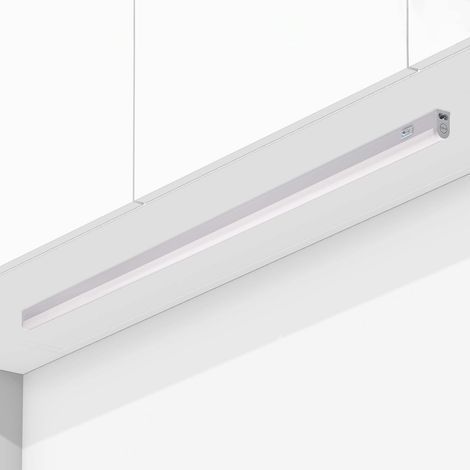 Oktaplex Riga LED under-cabinet light, 114 cm, neutral white 4000 K, 230 V, 1630 lm, with switch, extendable under-cabinet kitchen light, 18 W (1/5)