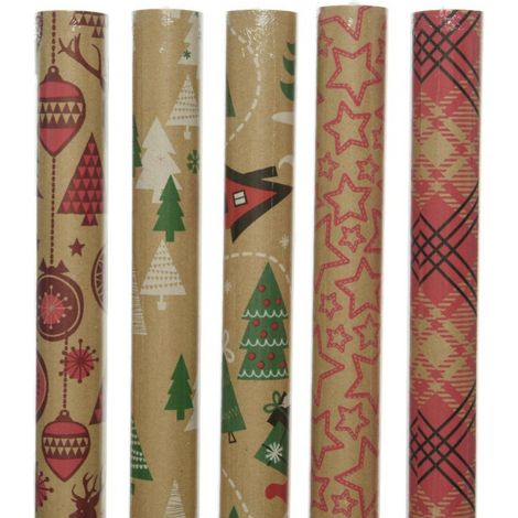 Papier cadeau sapin