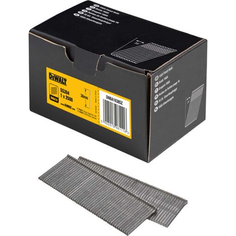 DeWALT - Chiodi 38 mm, 2500 pezzi DNBA1638SZ