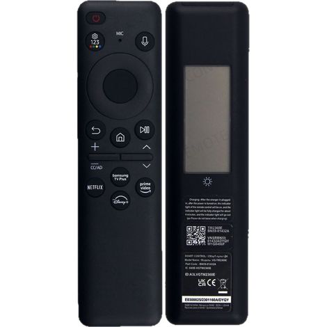 Samsung BN59-01432D Solar-Sprachfernbedienung – Kompatibel mit Samsung Fernsehern – Neu und Original – Andiamo (1/5)