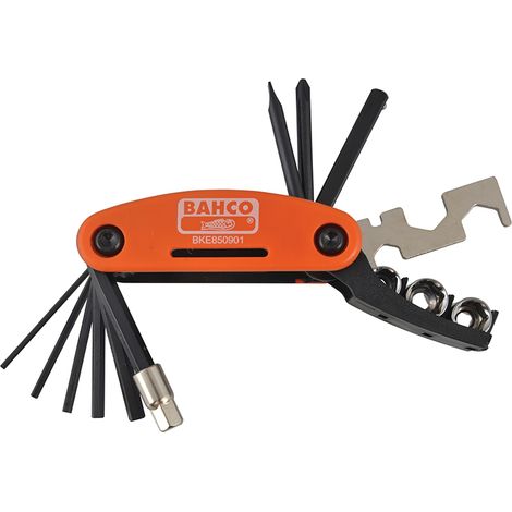 Bahco BKE850901N Multi Bike Pocket Tool BAHBIKETOOL
