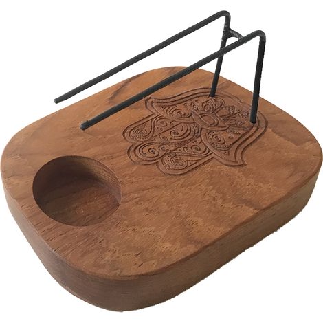 Chauffage Palo Santo - Bois de Teck - Hamsa Design- Vendu par 1 (1/3)