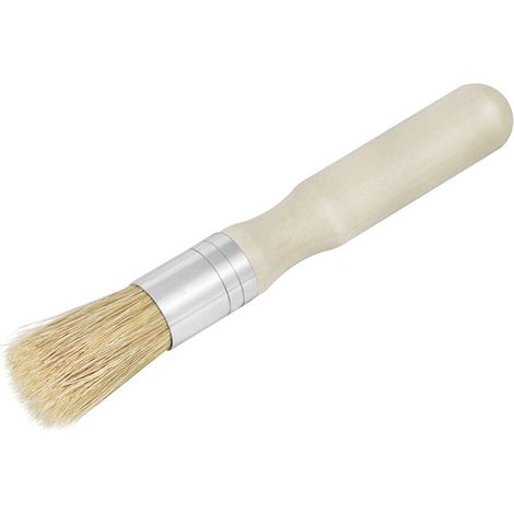 Brush À Poils Naturels - Manche En Bois - Pour Peinture À L Huile Et À L Aquarelle - 10 3 Cm - Lot De 1 (1/5)