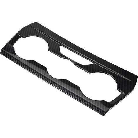 Embellecedor de fibra de carbono para la cubierta del interruptor del aire acondicionado del panel de control de la consola del Subaru XV Crosstrek Impreza (1/4)