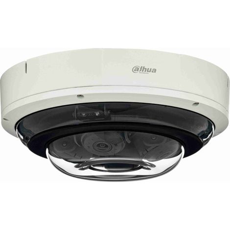 Dahua – IPCPDBW82041B360S2 – Caméra dôme IP AI 360° 5MP – 4x WDR IR Starlight – Alimentation 24V/PoE+ – Portée IR jusqu'à 30m