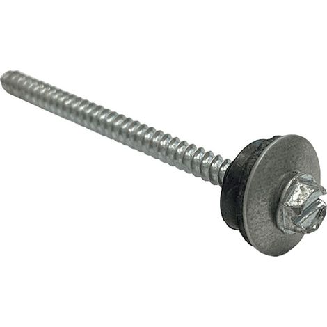 Vis hexagonale 8 2-5/8 + rond caoutchouc pour centrales Cyclovac E215, H215, E615, H615, DL615, HX615, E715, H715, DL715 et HX715