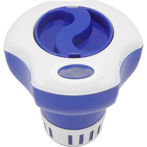Distributeur de produits chimiques pour piscine, dispositif de dosage flottant professionnel avec thermomètre pour piscines, spas et jacuzzis.